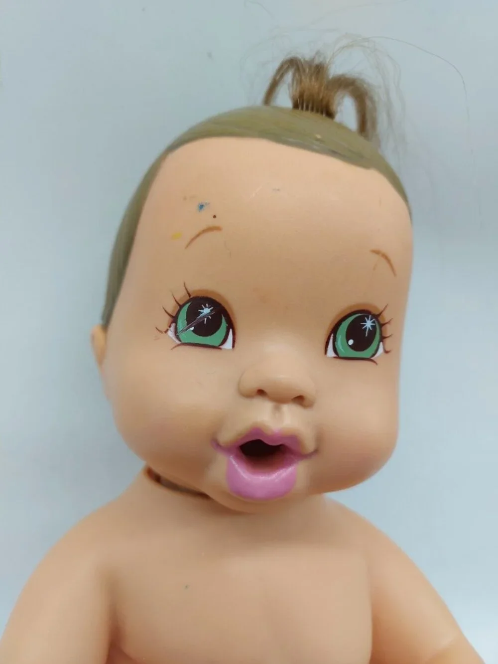 ERTL Coochy Coo Baby Rubber Doll No Sound READ
